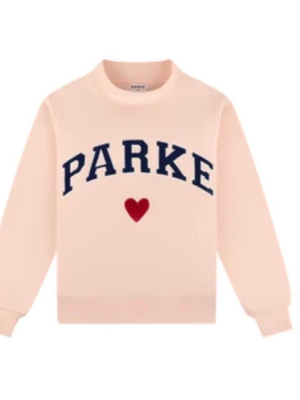 Parke Women's Pink Logo Hoodie Sweatshirt